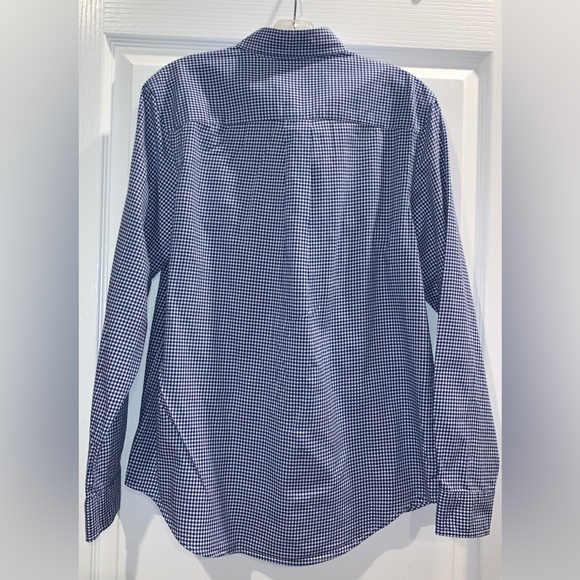 POLO by Ralph Lauren blue check dress shirt BOYS SIZE 18 20 18/20 - Picture 3 of 12